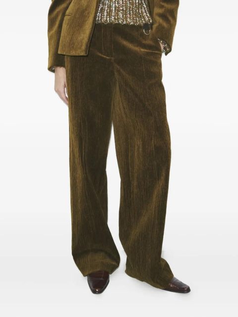 Tory Burch corduroy trousers - Brown