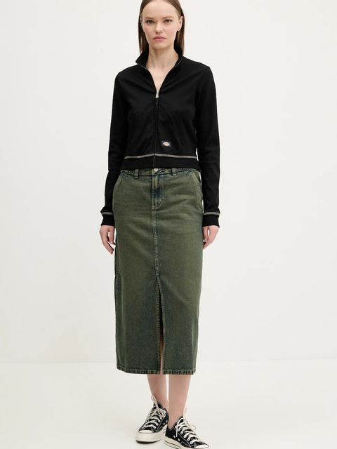 Dickies bluza damska kolor czarny gładka DK0A4Z71BLK1 - zdjęcie produktu nr 2