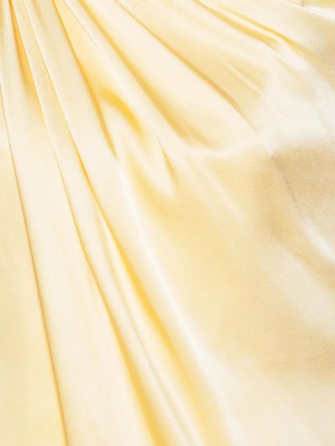 ROTATE BIRGER CHRISTENSEN cape-detail blouse - Yellow