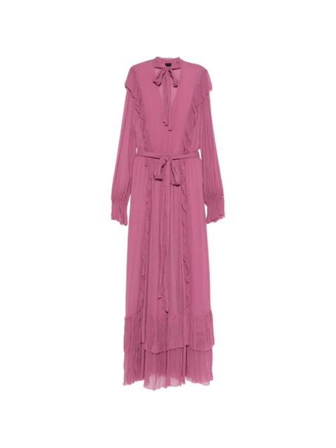 PINKO ruffled-detail maxi dress - zdjęcie produktu nr 1