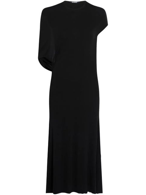 Jacquemus La Salerno midi dress - Black - zdjęcie produktu nr 1