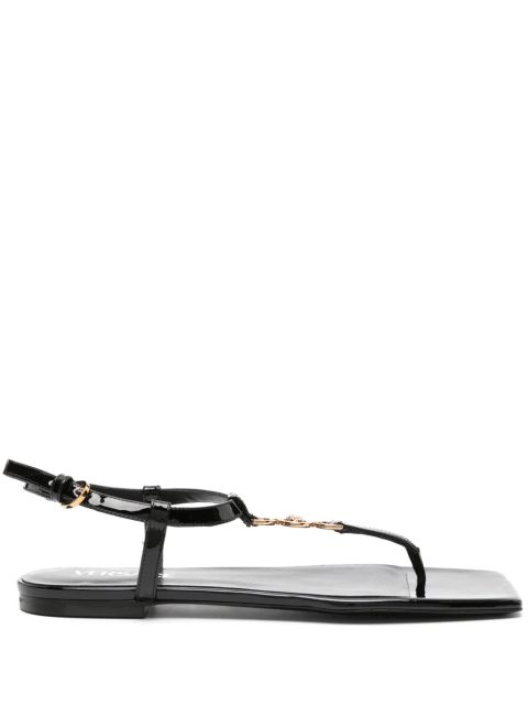 Versace Medusa '95 leather sandals - Black - zdjęcie produktu nr 1