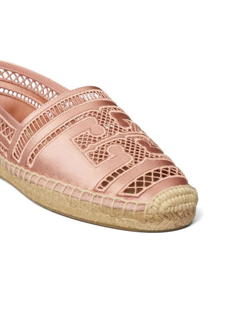 Tory Burch open weave espadrilles - Pink