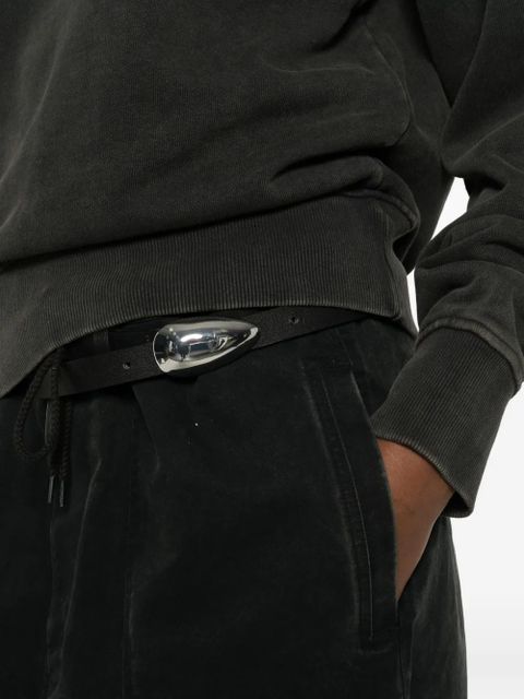 ENTIRE STUDIOS seam detail sweatshirt - Black