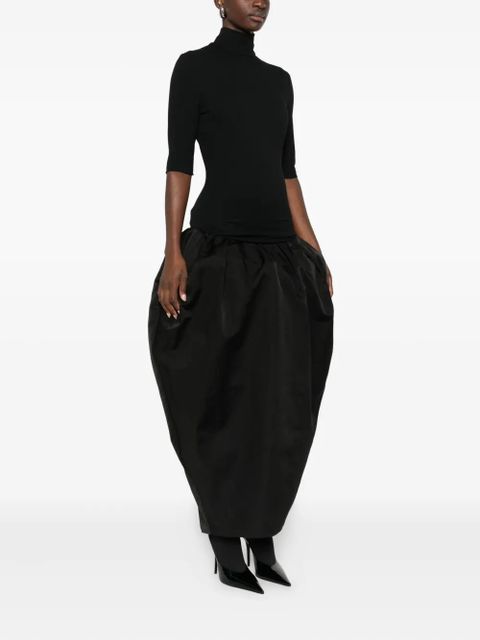 Magda Butrym silk-blend dress - Black