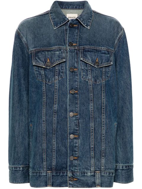 KHAITE Ross denim jacket - Blue - zdjęcie produktu nr 1
