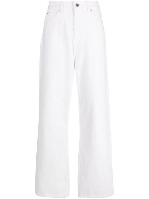 WARDROBE.NYC low-rise straight-leg jeans - White - zdjęcie produktu nr 1