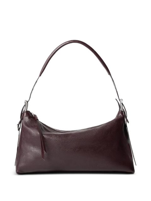 LEMAIRE belted leather tote bag - Brown - zdjęcie produktu nr 1