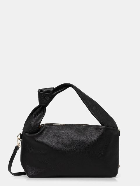 Answear.LAB torebka skórzana kolor czarny - zdjęcie produktu nr 1