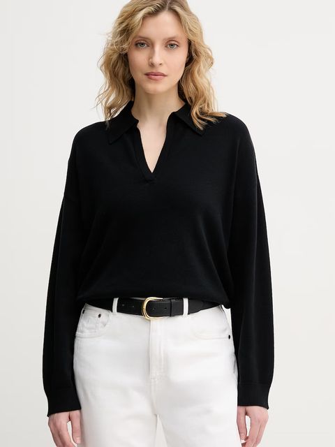 United Colors of Benetton sweter damski bawełniany - zdjęcie produktu nr 2