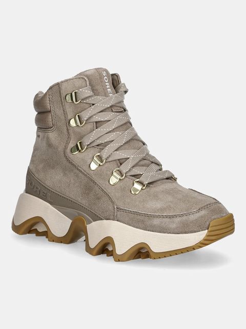 Sorel śniegowce zamszowe KINETIC IMPACT CONQUEST PLUS WP