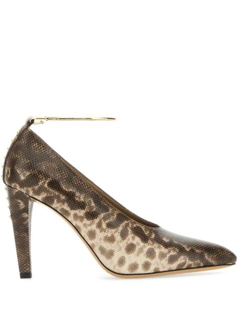 FENDI 95mm Fendi Filo pumps - Brown - zdjęcie produktu nr 1
