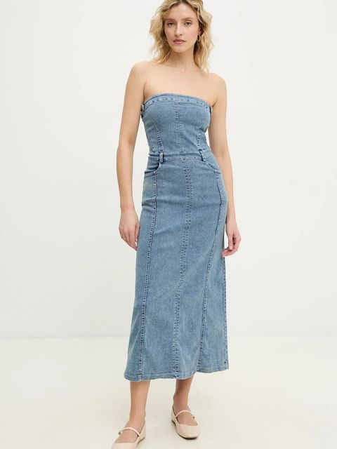 Answear.LAB sukienka jeansowa - zdjęcie produktu nr 1