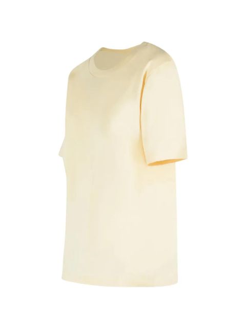 KHAITE Allen silk T-shirt - Neutrals