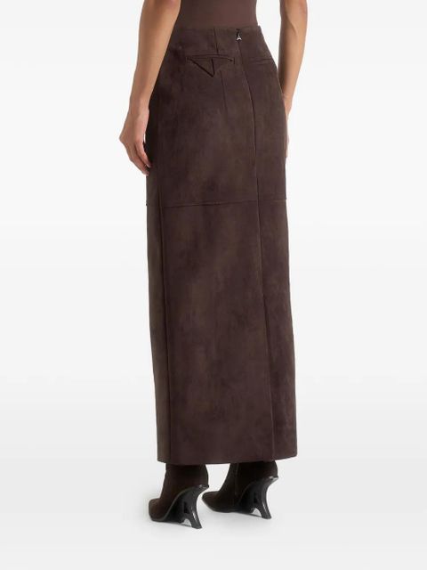 Manière De Voir Célie maxi skirt - Brown - zdjęcie produktu nr 2