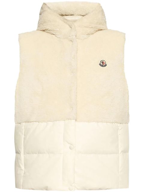 Moncler Floy down gilet - White - zdjęcie produktu nr 1