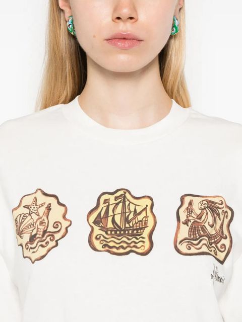 ALEMAIS Relic T-shirt - Neutrals