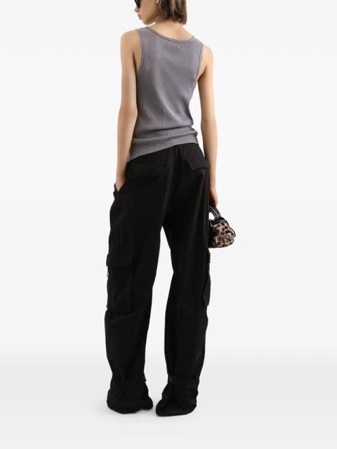 Dolce & Gabbana print-detail crew neck tank top - Grey - zdjęcie produktu nr 2