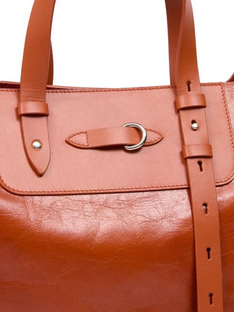 Maison Margiela leather tote bag - Brown