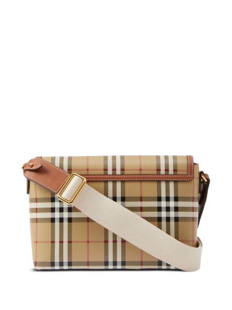 Burberry Note check crossbody bag - Neutrals - zdjęcie produktu nr 2