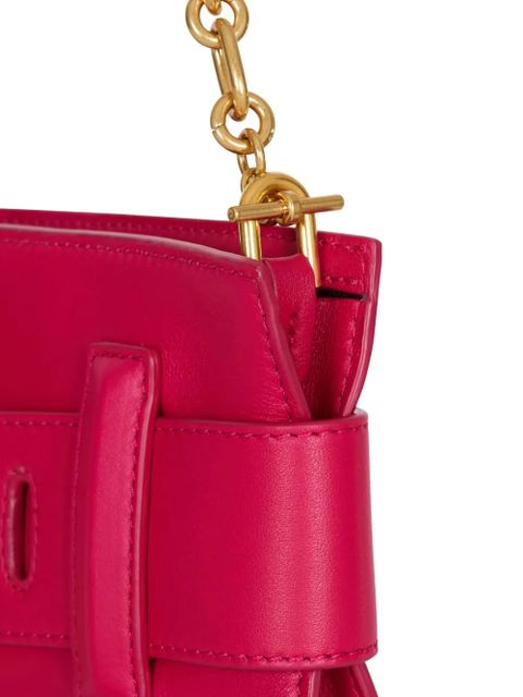 Balmain Anthem leather shoulder bag - Pink