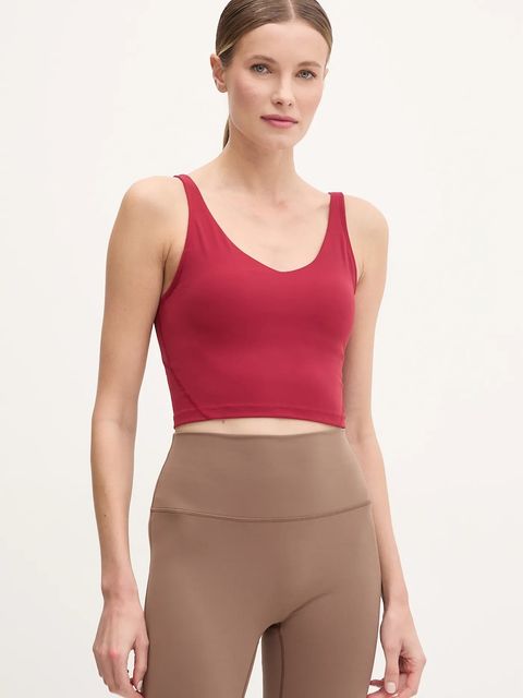 Joy in me top do jogi Grace kolor bordowy Grace - zdjęcie produktu nr 1