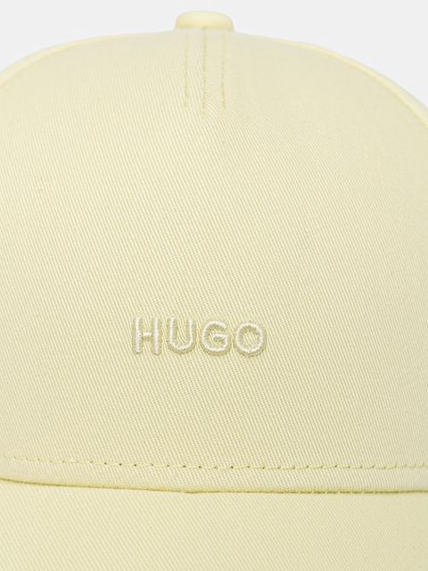 HUGO czapka z daszkiem bawełniana Cara - zdjęcie produktu nr 1