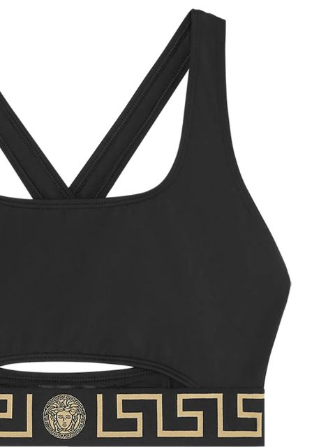 Versace Greca Border bikini top - Black - zdjęcie produktu nr 2