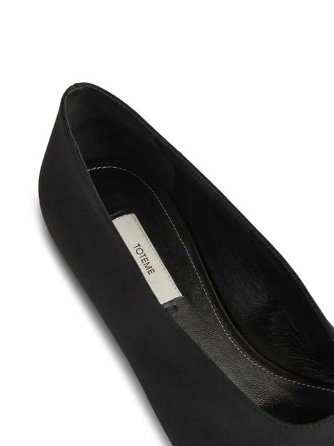 TOTEME bow-detail pumps - Black