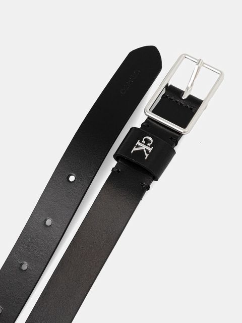 Calvin Klein pasek skórzany damski kolor czarny LV04F7050G - zdjęcie produktu nr 2