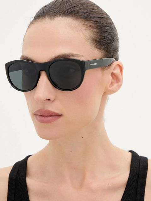 Saint Laurent okulary przeciwsłoneczne MAXIME kolor czarny SL 798 MAXIME