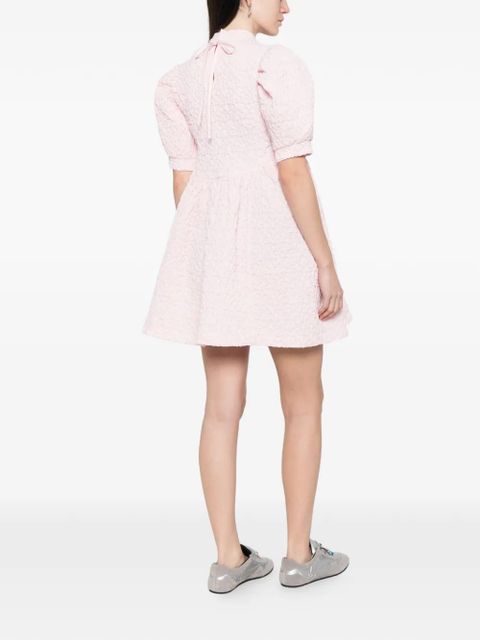 Cecilie Bahnsen Cbdumas puffed-sleeve mini dress - Pink - zdjęcie produktu nr 2