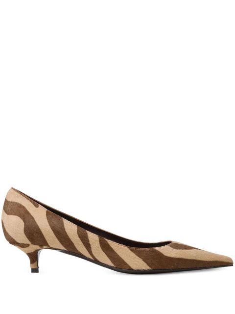Jimmy Choo Amelia zebra-print pumps - Brown - zdjęcie produktu nr 1