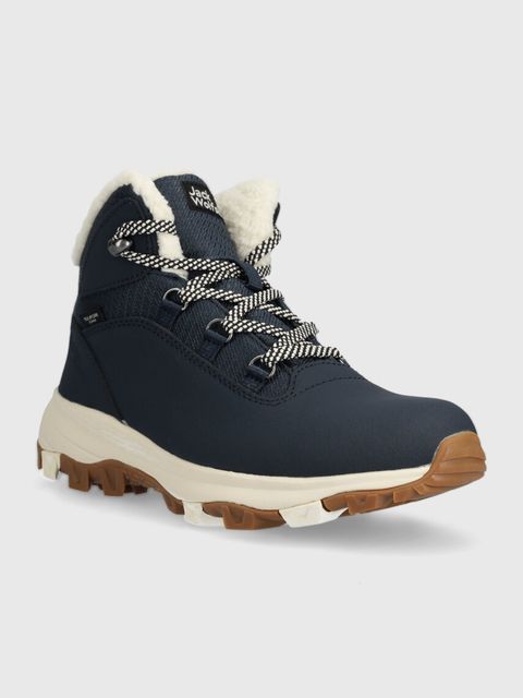 Jack Wolfskin buty Everquest Texapore Mid damskie kolor niebieski ocieplone 4053581