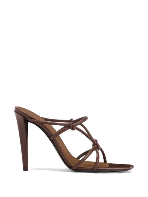 Giuseppe Zanotti Key knotted sandals - Brown - zdjęcie produktu nr 1