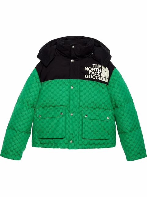 Gucci x The North Face padded jacket - Green