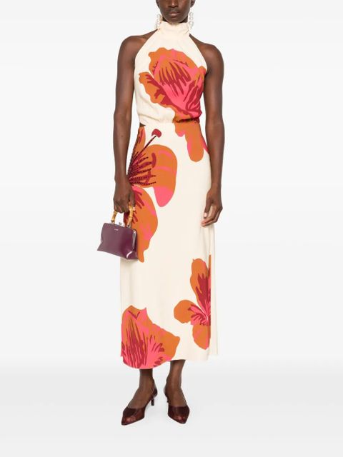 Johanna Ortiz Best of Times midi dress - Neutrals - zdjęcie produktu nr 2