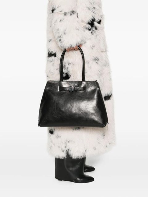 Coperni buckle-fastening leather shoulder bag - Black - zdjęcie produktu nr 2