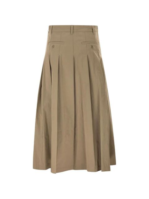 Weekend Max Mara pleated A-line skirt - Neutrals - zdjęcie produktu nr 2