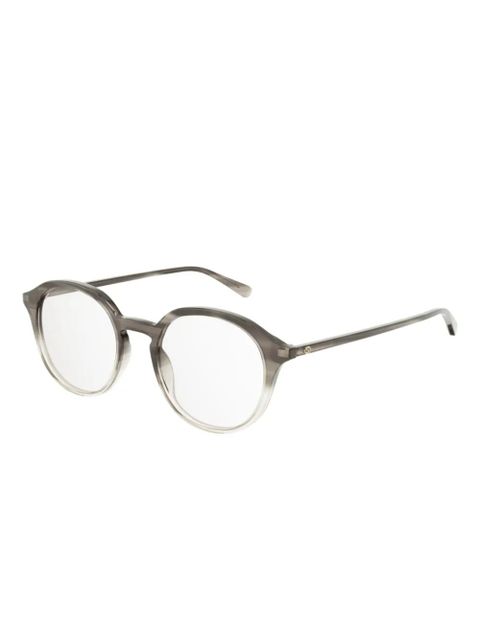 Gucci Eyewear round-frame glasses - Brown - zdjęcie produktu nr 2