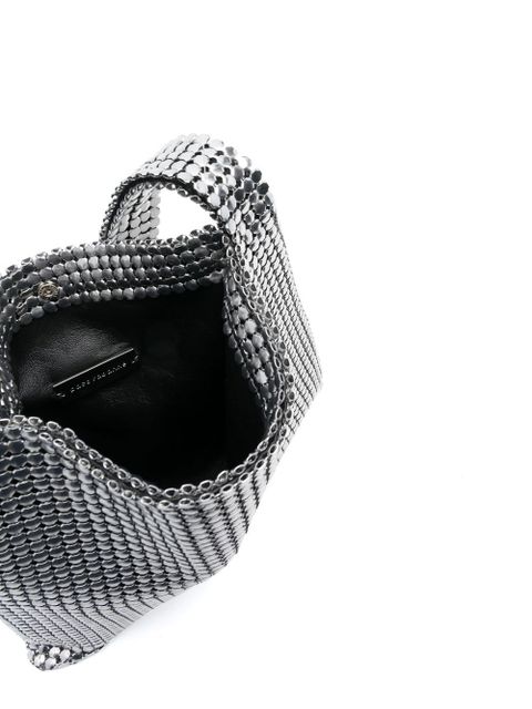 Rabanne embellished shoulder bag - Silver