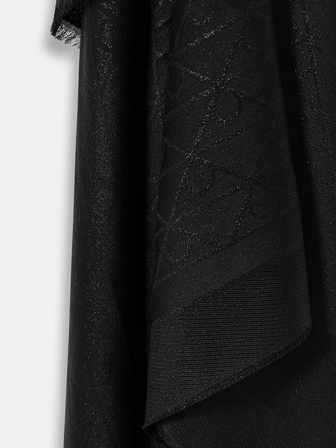 Calvin Klein szalik damski kolor czarny LV04F8062G