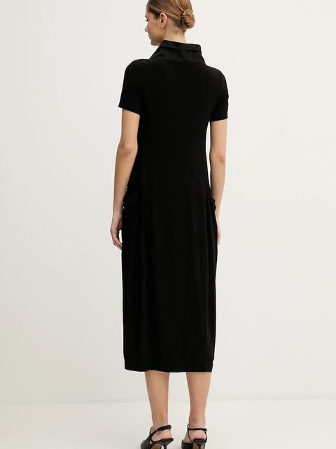 Joseph Ribkoff sukienka kolor czarny maxi oversize 261633 - zdjęcie produktu nr 2