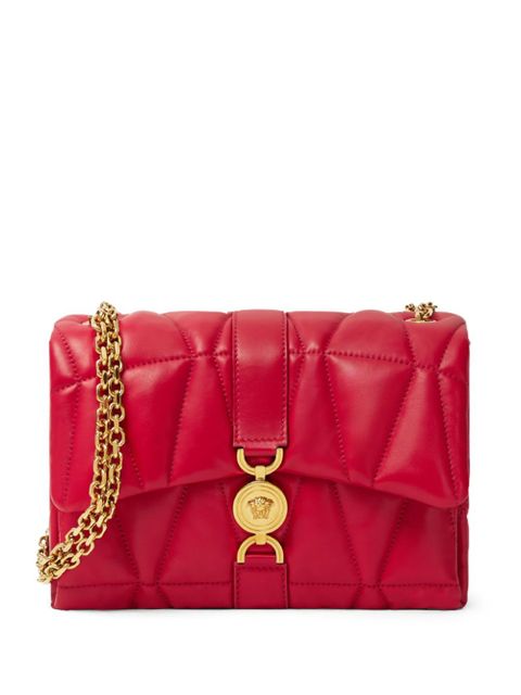 Versace Kleio quilted shoulder bag - Red - zdjęcie produktu nr 1