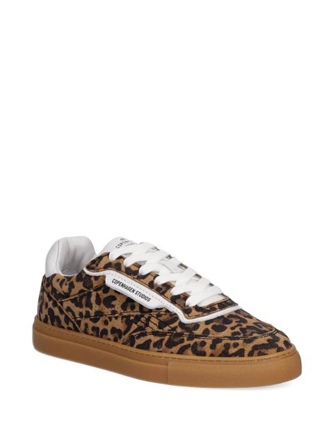 Copenhagen leopard-print sneakers - Brown
