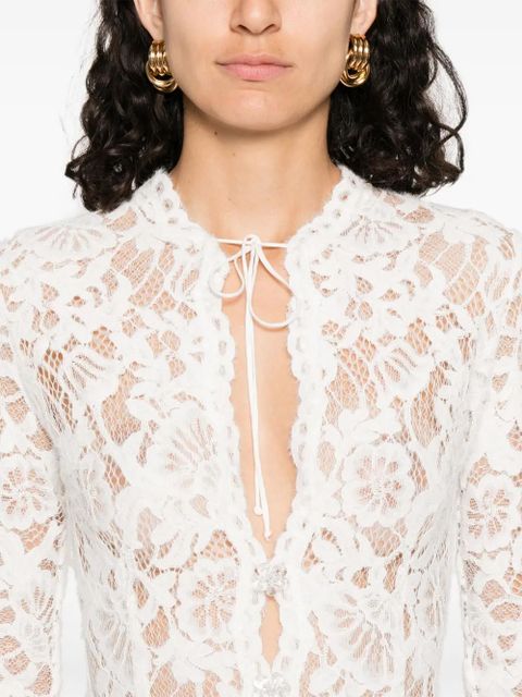 MANURÍ Sage dress - White