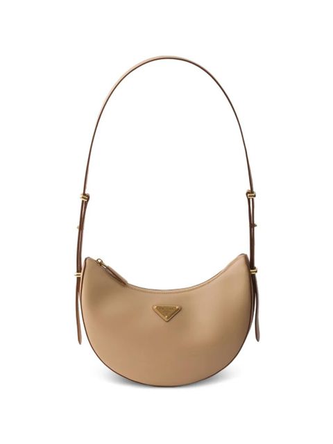 Prada small Arqué leather shoulder bag - Neutrals - zdjęcie produktu nr 1