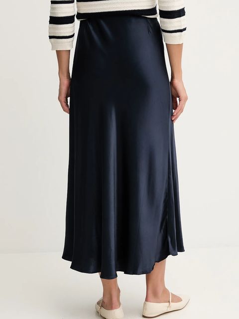 Pedro del Hierro spódnica kolor granatowy midi rozkloszowana 7592138