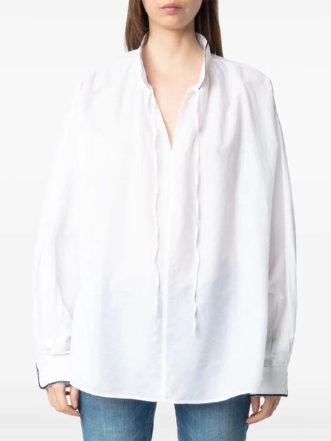 Zadig&Voltaire Tigy cotton blouse - White - zdjęcie produktu nr 2