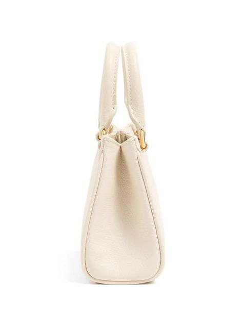 Valentino Garavani mini VLogo Signature bag in grainy calfskin - Neutrals